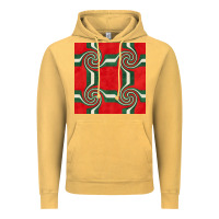 Vintage Mustard retro christmas seamless pattern Vintage Hoodie - BundleAndBundleShop