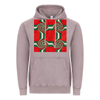 Vintage Zinc retro christmas seamless pattern Vintage Hoodie - BundleAndBundleShop