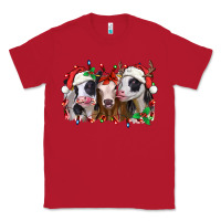 Red funny christmas heifers Classic Tee - Jasminsmagicworld