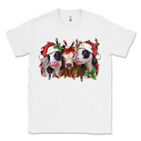 White funny christmas heifers Classic Tee - Jasminsmagicworld