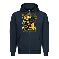 Navy have rockin' new year 2024 Zipper Hoodie - MaliasSmallBusiness