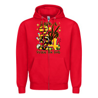 Red have rockin' new year 2024 Zipper Hoodie - MaliasSmallBusiness