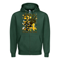 Sports Green have rockin' new year 2024 Zipper Hoodie - MaliasSmallBusiness