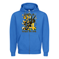 True Royal have rockin' new year 2024 Zipper Hoodie - MaliasSmallBusiness