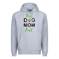 Heather Grey Wife Dog Mom Aunt Premium Hoodie - Bettercallsaul