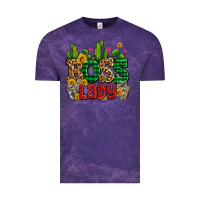 Cloud Purple boss lady with money and cactus Vintage Tee - AdoDesignShop