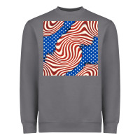 Storm american flag seamless pattern Heavyweight Sweatshirt - BundleAndBundleShop