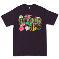 Plum scrub life Premium Tee - texasbilliewilder