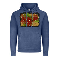 Vintage Denim christmas champagne background Vintage Hoodie - BundleAndBundleShop