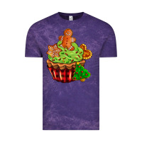 Cloud Purple christmas cookie cupcake Vintage Tee - AdoDesignShop