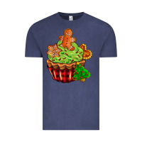 Vintage Denim christmas cookie cupcake Vintage Tee - AdoDesignShop
