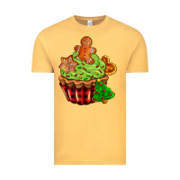 Vintage Mustard christmas cookie cupcake Vintage Tee - AdoDesignShop