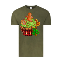 Vintage Olive christmas cookie cupcake Vintage Tee - AdoDesignShop