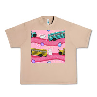 Burro easter school bus seamless pattern Urban Heavy Tee - BundleAndBundleShop