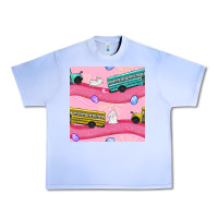 Grape Ice easter school bus seamless pattern Urban Heavy Tee - BundleAndBundleShop