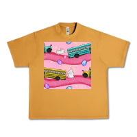 Peanut Butter easter school bus seamless pattern Urban Heavy Tee - BundleAndBundleShop