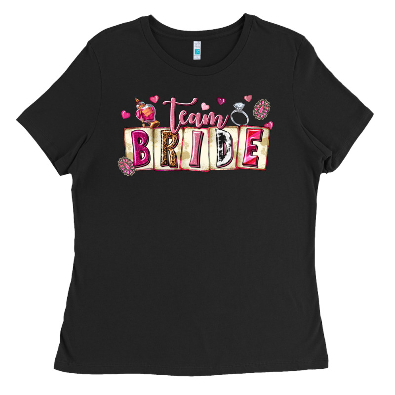 Team Bride Ladies Tee by texasbilliewilder | Teevron