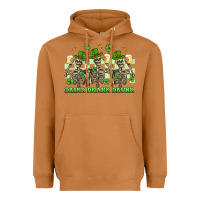 Meerkat st. patrick's day skeletons drink drank drunk Heavyweight Hoodie - Artiststas