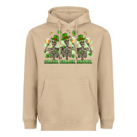 Mushroom st. patrick's day skeletons drink drank drunk Heavyweight Hoodie - Artiststas