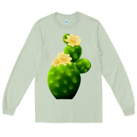 Matcha texas cactus Long Sleeve Tee - LillyAllenDesigns