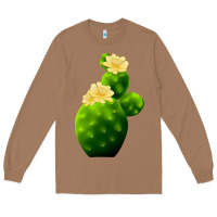 Toasted Coconut texas cactus Long Sleeve Tee - LillyAllenDesigns
