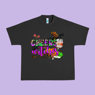 Cheers Witches Urban Heavy Tee Designed By Adodesignshop