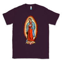 Plum our new lady of guadalupe Classic Tee - BarkalooDesign