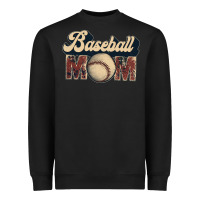 Black baseball mom Heavyweight Sweatshirt - JahusDesignShop