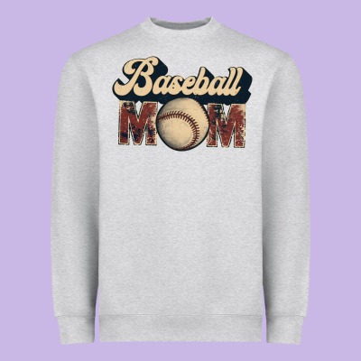 Baseball Mom Heavyweight Sweatshirt Designed By Jahusdesignshop