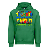 Emerald teacher can hear what a child cannot say Urban Hoodie - CowGirlArtShop