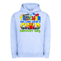 Pigment Grape Ice teacher can hear what a child cannot say Urban Hoodie - CowGirlArtShop