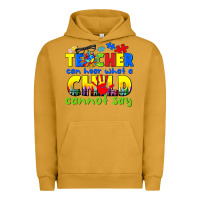 Pigment Peanut Butter teacher can hear what a child cannot say Urban Hoodie - CowGirlArtShop