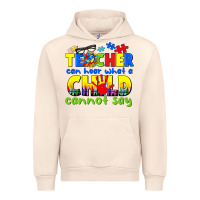 Sandshell teacher can hear what a child cannot say Urban Hoodie - CowGirlArtShop