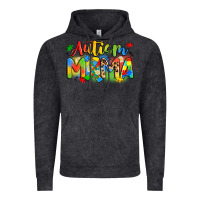 Vintage Black autism mama Vintage Hoodie - Artiststas