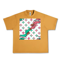 Peanut Butter Nurse Gloves Seamless Pattern Urban Heavy Tee - BundleAndBundleShop