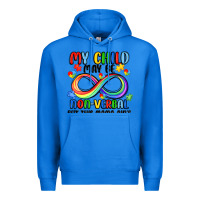 True Royal my child may be non verbal but this mama ain's Premium Hoodie - JahusDesignShop