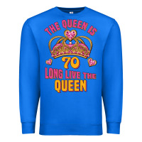 True Royal the queen is 70 long live the queen Premium Sweatshirt - Jasminsmagicworld