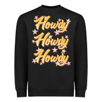 Black howdy howdy howdy Heavyweight Sweatshirt - JahusDesignShop