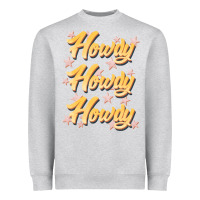 Heather Grey howdy howdy howdy Heavyweight Sweatshirt - JahusDesignShop