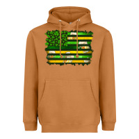 Meerkat st patrick's day american flag Heavyweight Hoodie - Artiststas