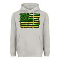 Moon Dust st patrick's day american flag Heavyweight Hoodie - Artiststas