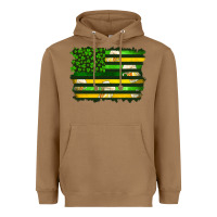 Toasted Coconut st patrick's day american flag Heavyweight Hoodie - Artiststas