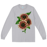 Moon Dust strawberry blonde sunflower Long Sleeve Tee - LillyAllenDesigns