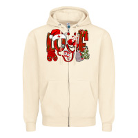 Sandshell christmas love nurse Zipper Hoodie - NancyCooperArtShop
