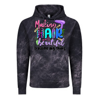 Cloud Black making hair beautiful is kinda my thing Vintage Hoodie - Artiststas