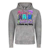 Cloud Rock making hair beautiful is kinda my thing Vintage Hoodie - Artiststas