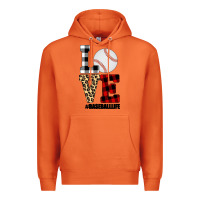 Love, Baseball Premium Hoodie | Teevron