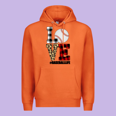 Love, Baseball Premium Hoodie Designed By Bettercallsaul