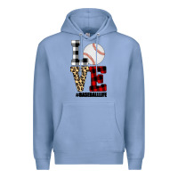 Colony Blue Love, Baseball Premium Hoodie - Bettercallsaul