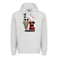 Dove Grey Love, Baseball Premium Hoodie - Bettercallsaul